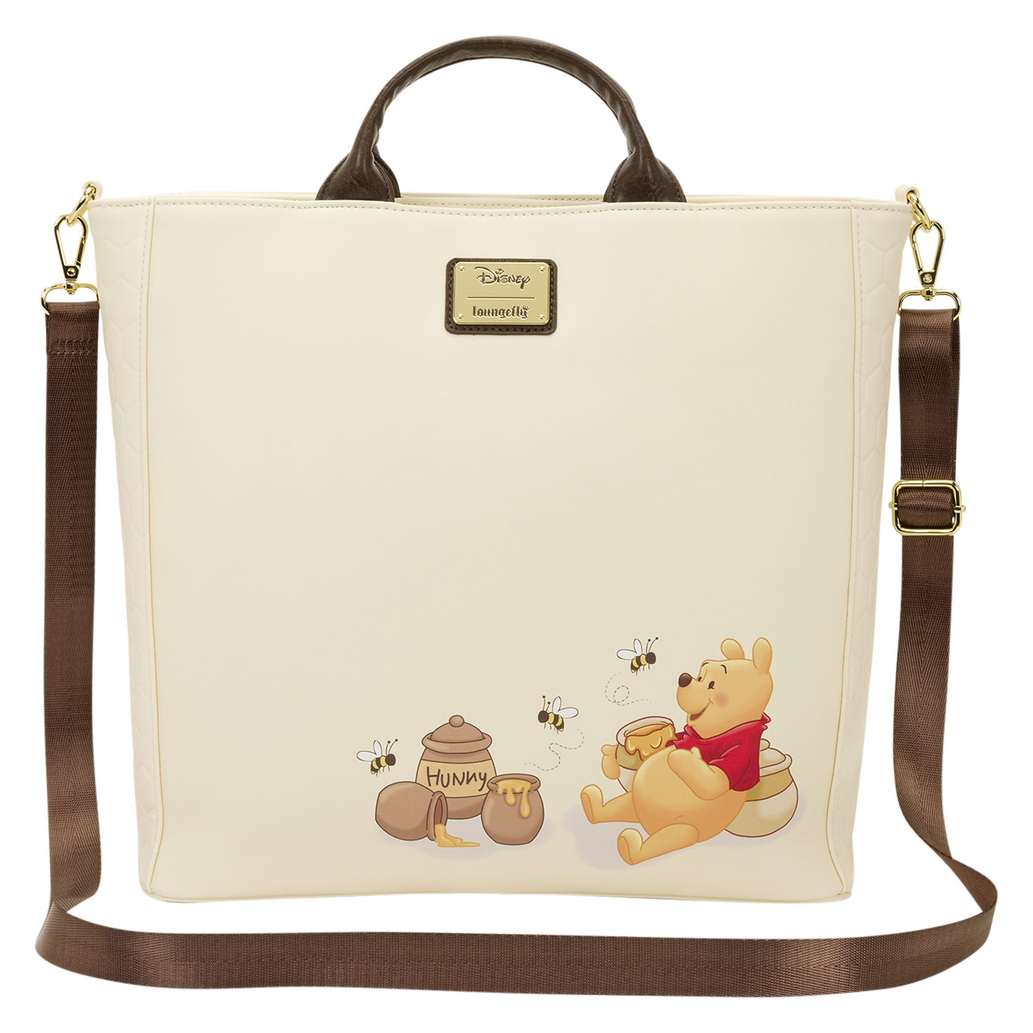 Winnie the Pooh Hundred Acre Wood Tote Pin Trader Crossbody Bag