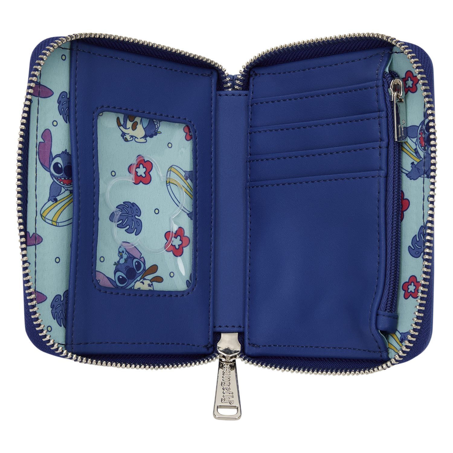 Lilo & Stitch Animal Friends Zip Around Wallet